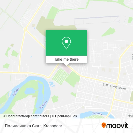 Поликлиника Скал map