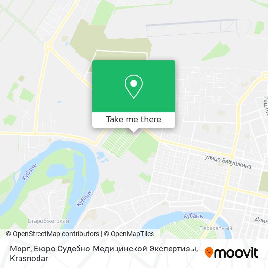 Морг, Бюро Судебно-Медицинской Экспертизы map