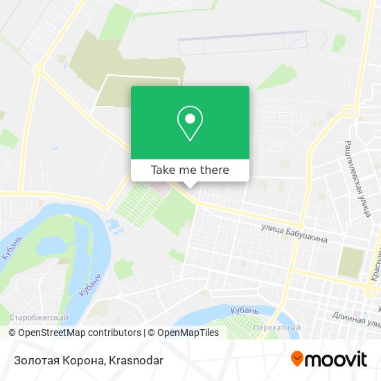Золотая Корона map
