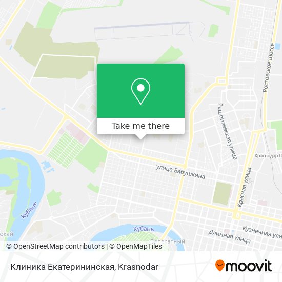 Клиника Екатерининская map