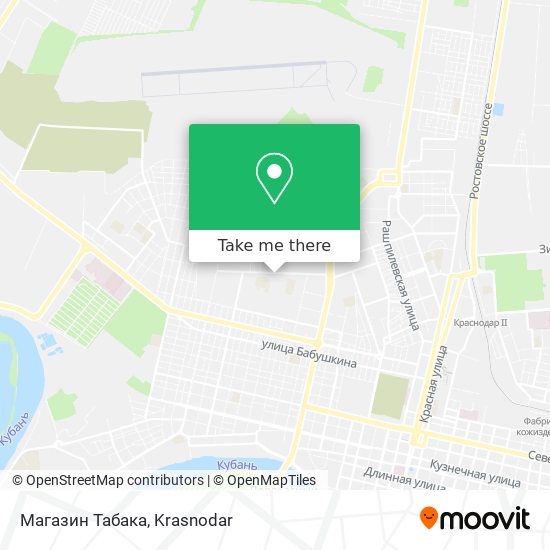 Магазин Табака map