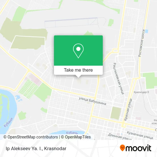 Ip Alekseev Ya. I. map