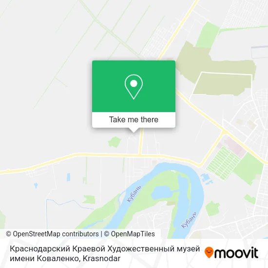 Краснодарский Краевой Художественный музей имени Коваленко map