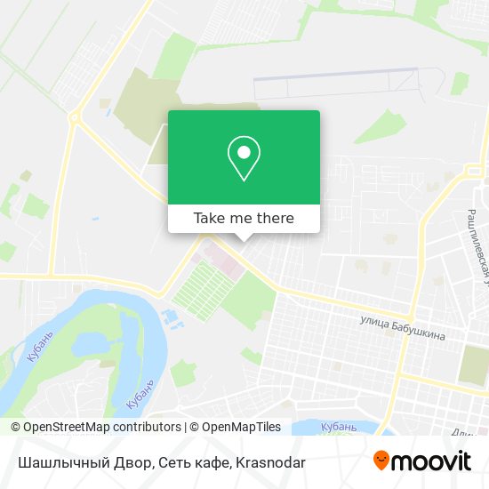 Шашлычный Двор, Сеть кафе map