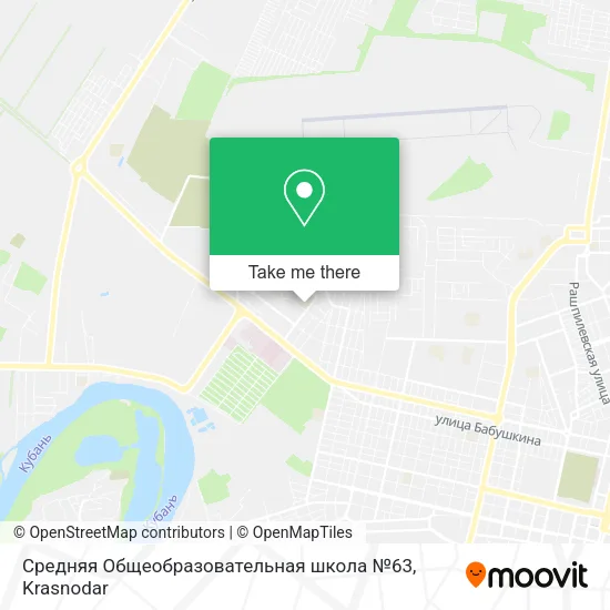 Средняя Общеобразовательная школа №63 map