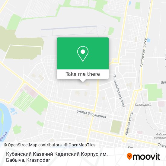 Кубанский Казачий Кадетский Корпус им. Бабыча map