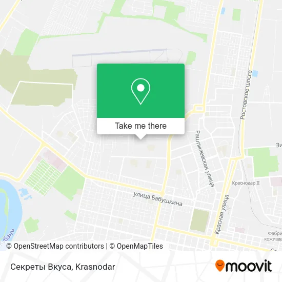 Секреты Вкуса map
