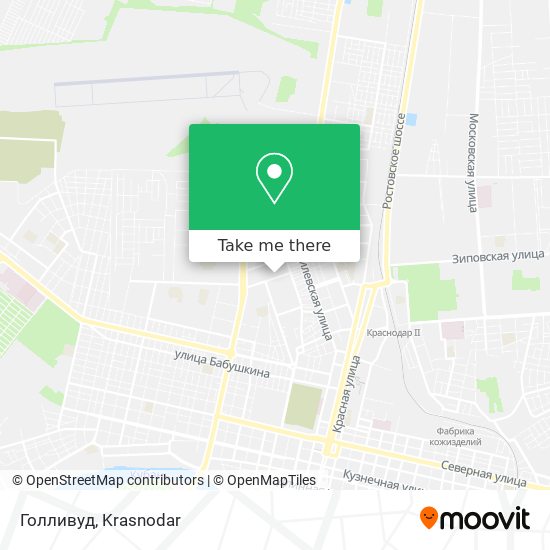 Голливуд map