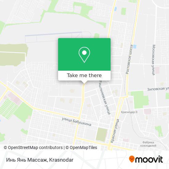 Инь Янь Массаж map