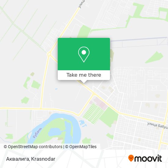 Аквалига map
