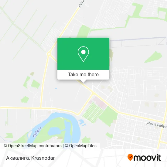 Аквалига map