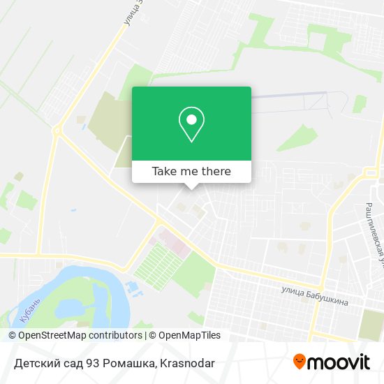 Детский сад 93 Ромашка map