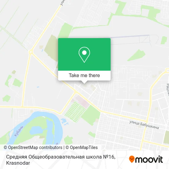 Средняя Общеобразовательная школа №16 map