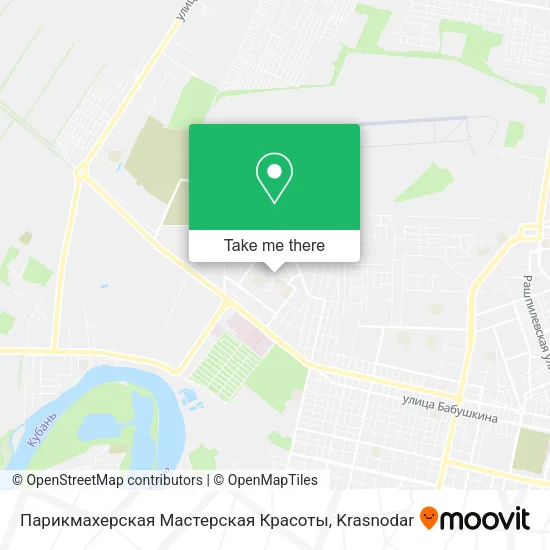 Парикмахерская Мастерская Красоты map