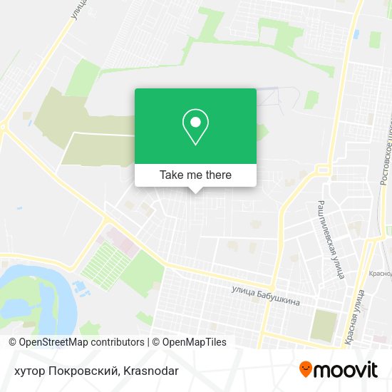 хутор Покровский map