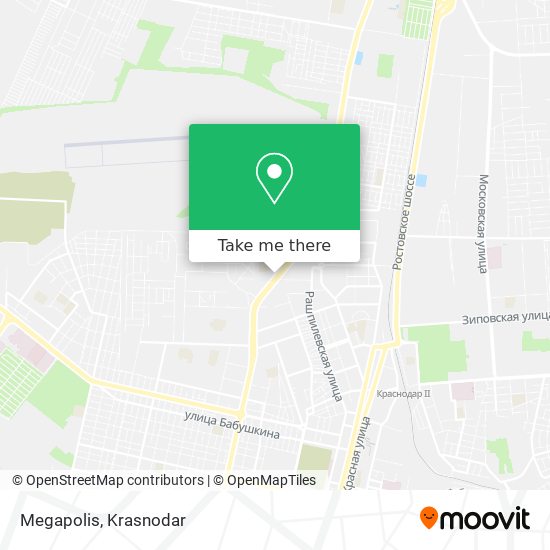Megapolis map