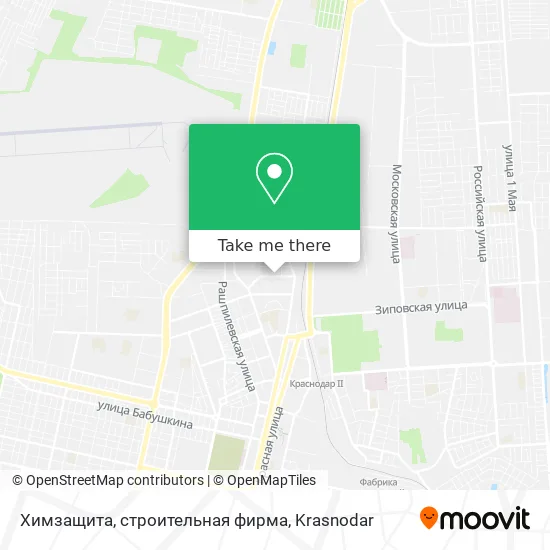Химзащита, строительная фирма map