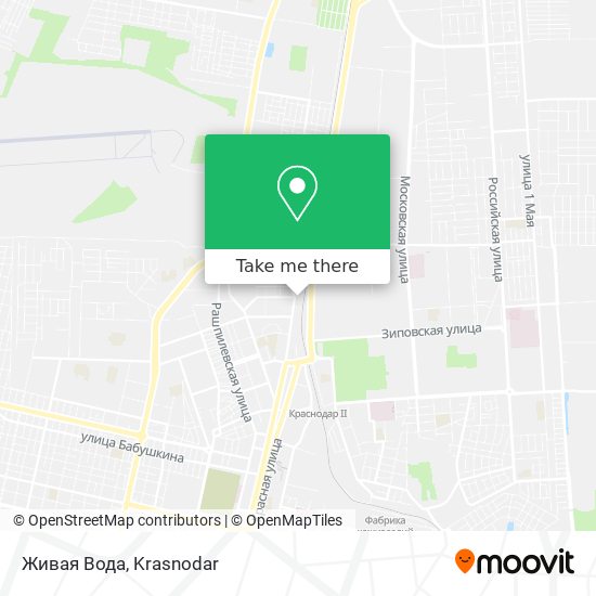 Живая Вода map