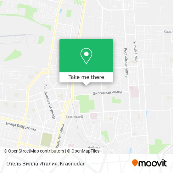 Отель Вилла Италия map