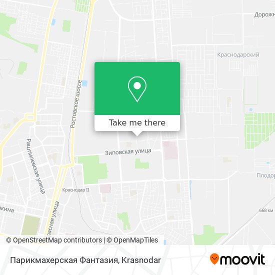 Парикмахерская Фантазия map