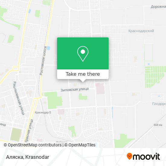 Аляска map