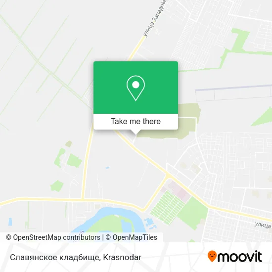 Славянское кладбище map