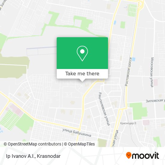 Ip Ivanov A.I. map