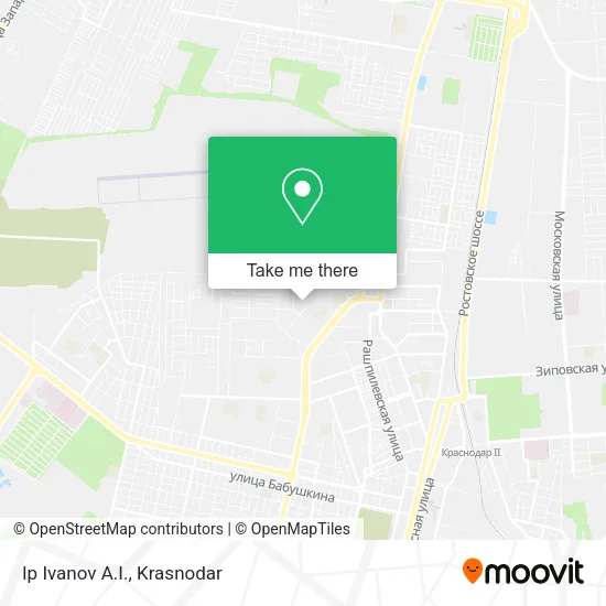 Ip Ivanov A.I. map