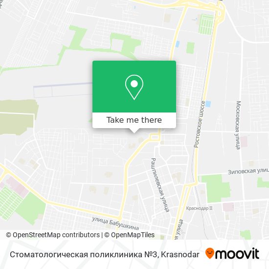 Стоматологическая поликлиника №3 map