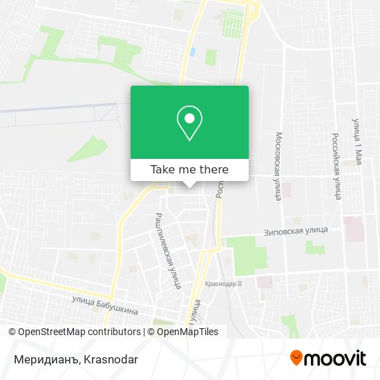 Меридианъ map