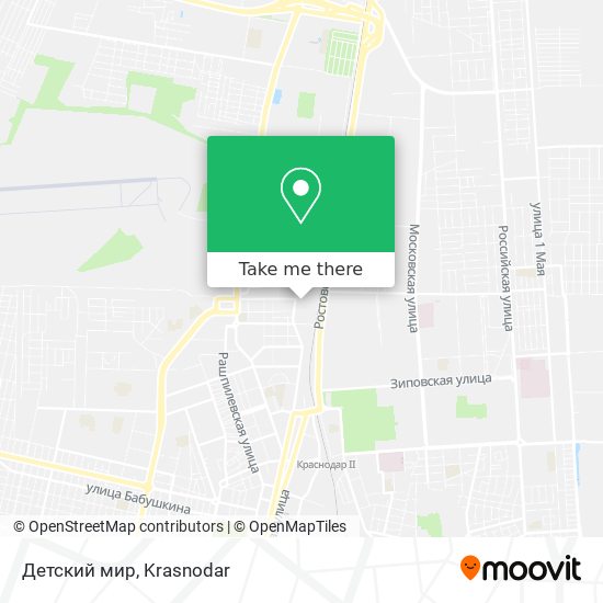 Детский мир map