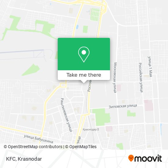 KFC map