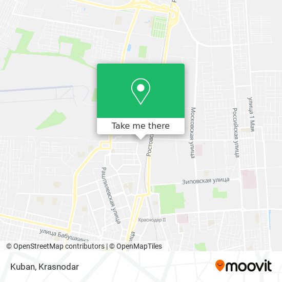 Kuban map