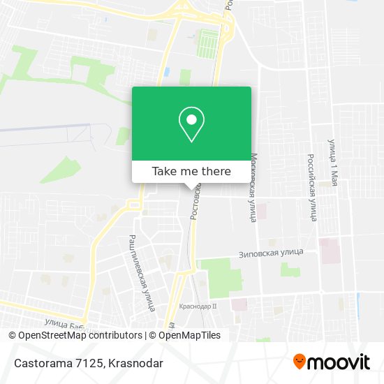 Castorama 7125 map