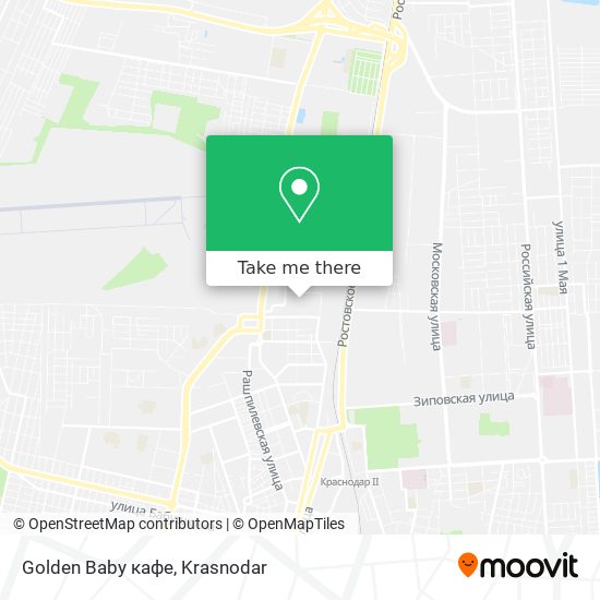 Golden Baby кафе map