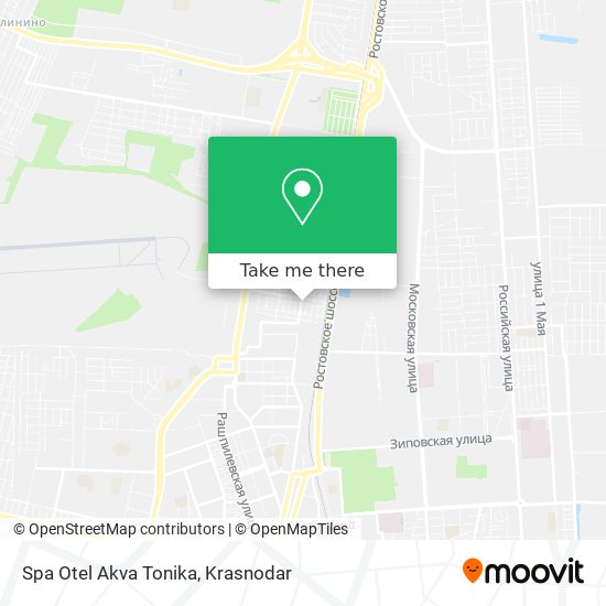 Spa Otel Akva Tonika map