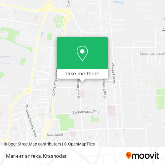 Магнит аптека map