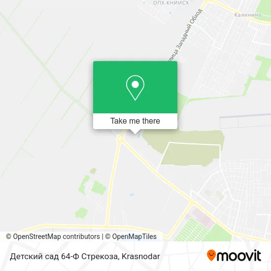 Детский сад 64-Ф Стрекоза map