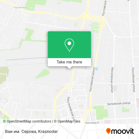 Ваи им. Серова map