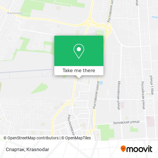 Спартак map
