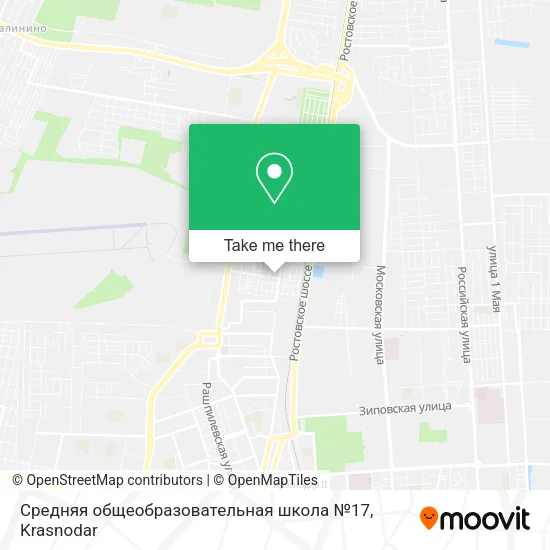 Средняя общеобразовательная школа №17 map