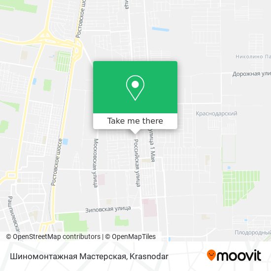 Шиномонтажная Мастерская map