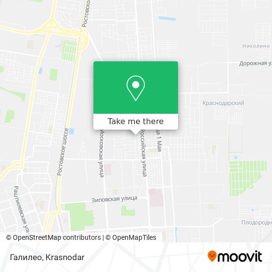 Галилео map