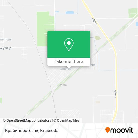 Крайинвестбанк map
