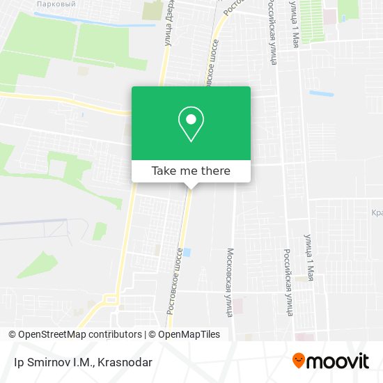 Ip Smirnov I.M. map