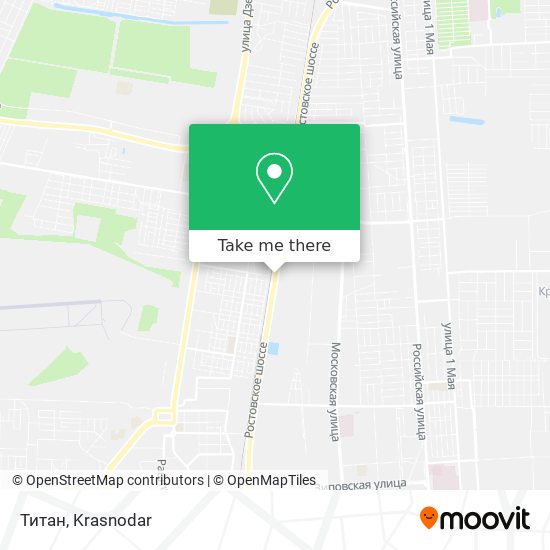Титан map