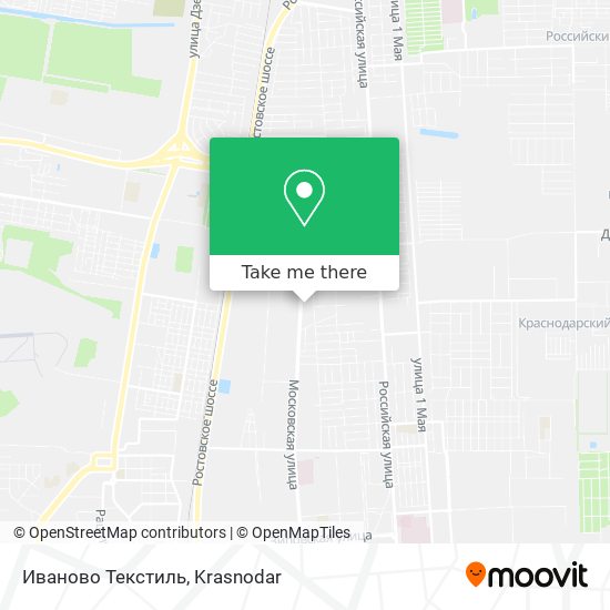 Иваново Текстиль map
