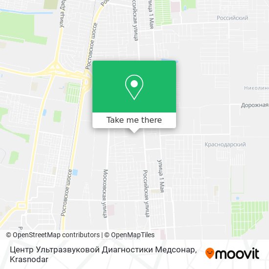 Центр Ультразвуковой Диагностики Медсонар map