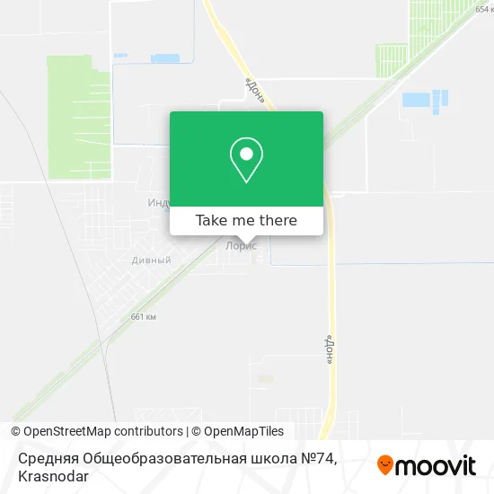 Средняя Общеобразовательная школа №74 map