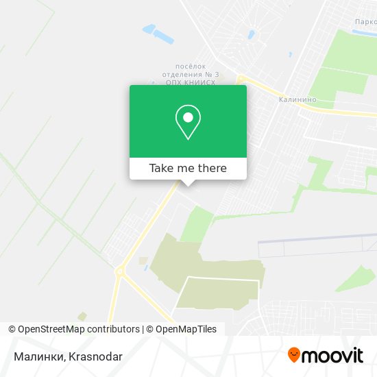Малинки map